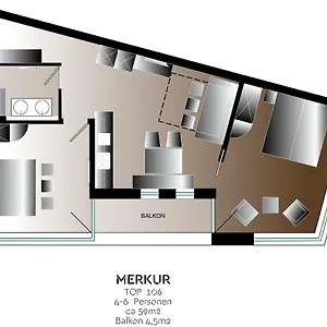 Apartment Fire & Ice Living Ischgl